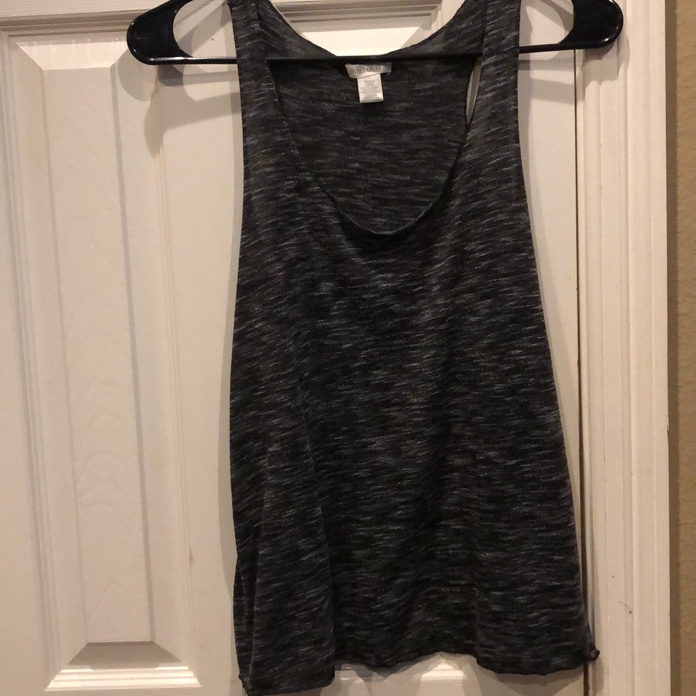 Dark gray tank top